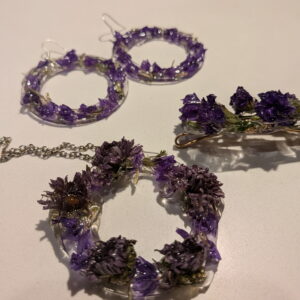 Purple Floral Portal Set